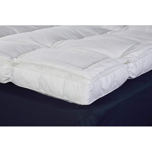 Arsuite Myla Luxury 4" Down & Feather Mattress Topper & Reviews Wayfair